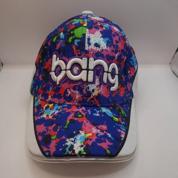 Bang Energy Drink Brim Neon Light Up Hat Multicolored SnapBacks - Picture 2 of 6